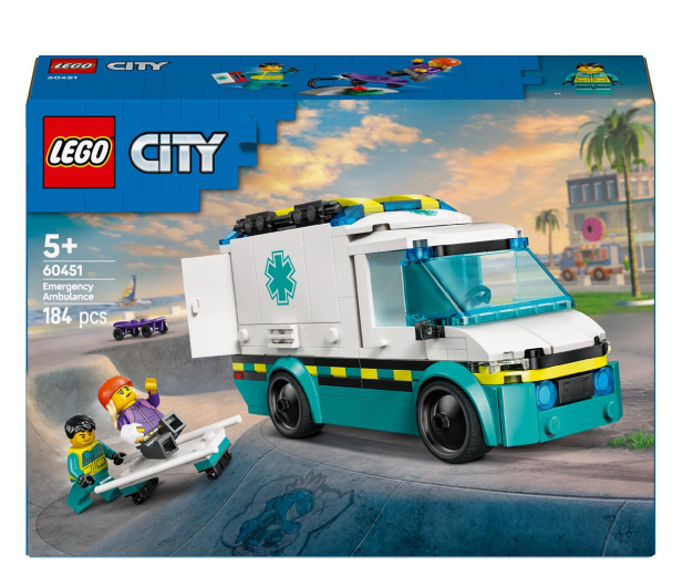 LEGO City 60451 Karetka pogotowia - 1284114 - zdjęcie